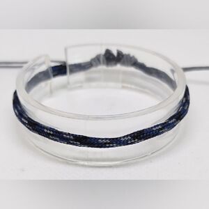 Men's bracelet striped punk new e72